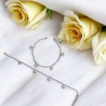 Pair of Pure Silver Anklet - 8.5 inch | Pure silver ankle bracelet