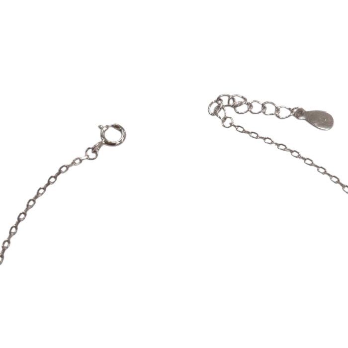 Pair of Pure Silver Anklet - 8.5 inch | Pure silver ankle bracelet - Image 3