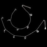 Pair of Pure Silver Anklet - 8.5 inch | Pure silver ankle bracelet - Image 4