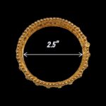 Dimensions of the ethnic Indian bracelet style Bangle