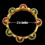 Dimensions of adjustable ethnic bracelet bangle