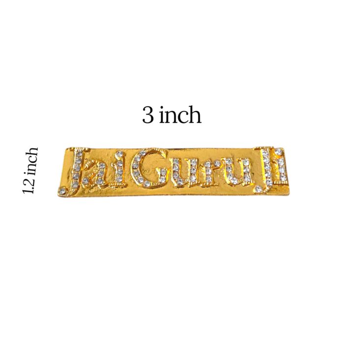 Guru ji Broach - Set of 5 | Jai Guru ji Shukrana Broach - Image 2