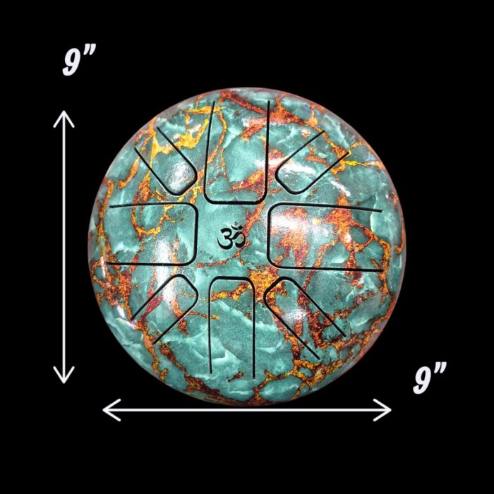 Steel Tongue Drum – Nine Inch | Meditation & Sound Healing Instrument - Image 5