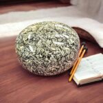 Steel Tongue drum - 10 inches - Black & White mosaic