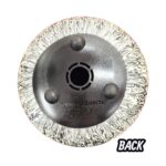 Steel Tongue drum - 10 inches - Black & White mosaic - Image 6