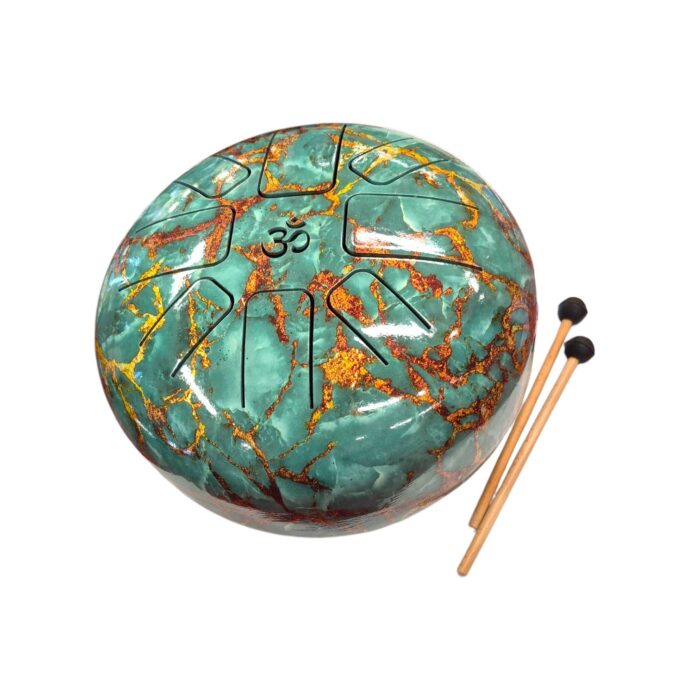 Steel Tongue Drum – 10 Inch | Meditation & Sound Healing Instrument - Image 4