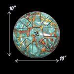 Steel Tongue Drum – 10 Inch | Meditation & Sound Healing Instrument - Image 3