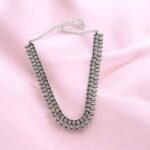 925 Pure Silver Necklace | Handcrafted Silver Oxidized Necklace