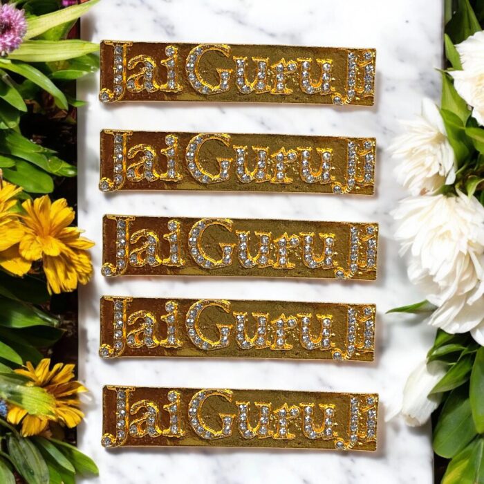 Guru ji Broach - Set of 5 | Jai Guru ji Shukrana Broach - Image 6