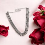 925 Pure Silver Necklace | Handcrafted Silver Oxidized Necklace