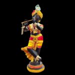 Large Krishna Statue - Black - Image 7