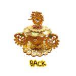 Peacock Themed Kumkum Box - Image 7