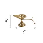 Handmade Pure Brass Pooja Thali Set - Image 7