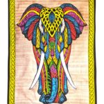 Boho Elephant Color Tapestry - Image 3