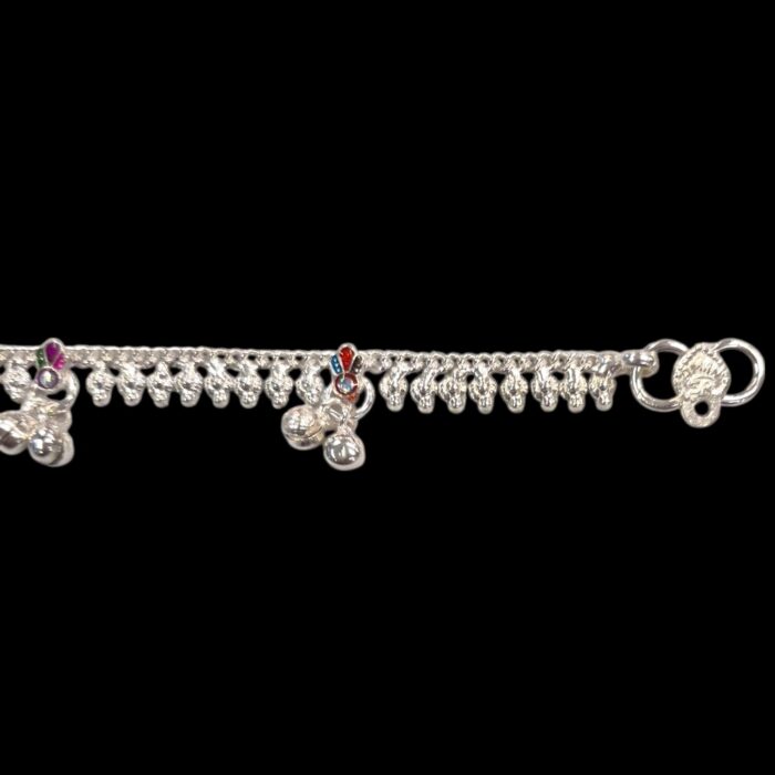 Pair of Pure Silver Anklets - 6.5 inch | 925 Sterling Silver - Image 4