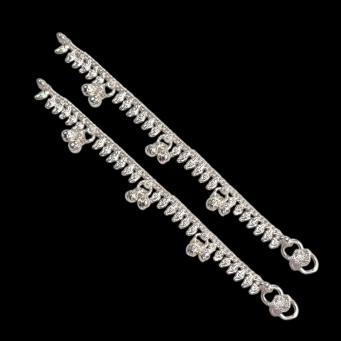 Pure Silver Anklets - 5.5 inch | Silver Anklet for Baby - Image 5