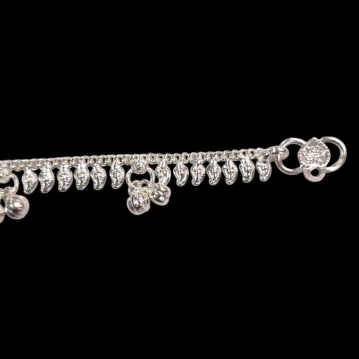 Pure Silver Anklets - 5.5 inch | Silver Anklet for Baby - Image 3