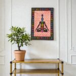 A meditating room addition, Tapestry with 7 chakras
