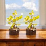 Natural Gemstone Crystal Tree - Green Aventurine - Pack of 2