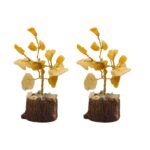 Natural Gemstone Crystal Tree - Yellow Quartz - Pack of 2 - Image 2