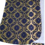 Close up of the brocade jacket from India