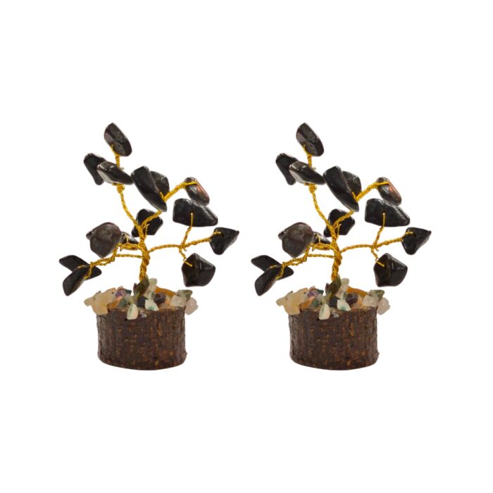 Natural Gemstone Crystal Tree - Black Tourmaline - Pack of 2 - Image 2