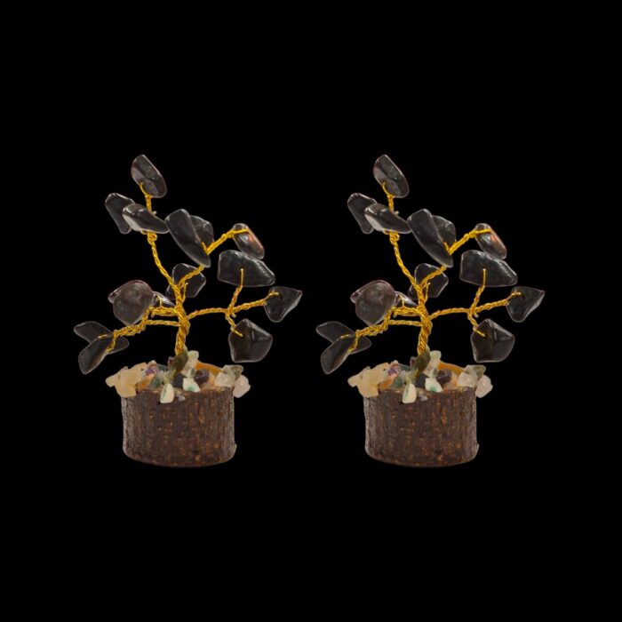 Natural Gemstone Crystal Tree - Black Tourmaline - Pack of 2 - Image 3