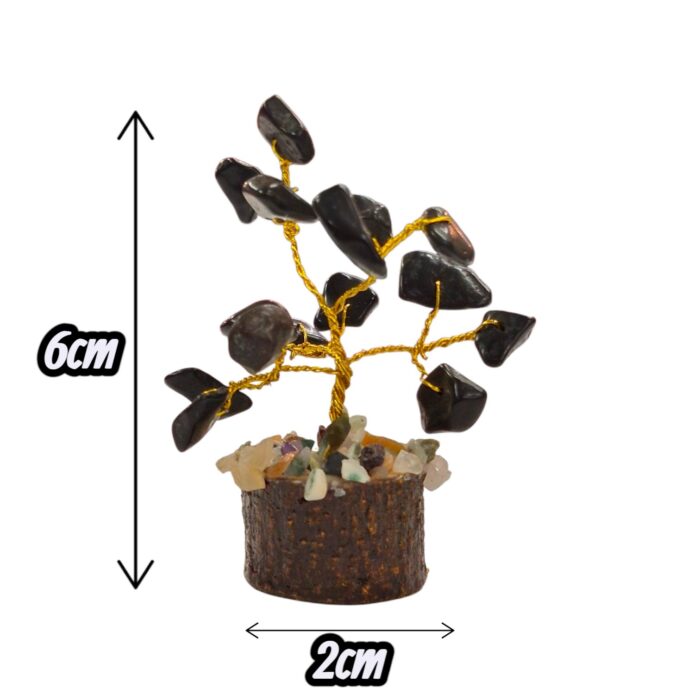 Natural Gemstone Crystal Tree - Black Tourmaline - Pack of 2 - Image 4