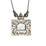 Oxidized Pendant chain necklace - Image 5