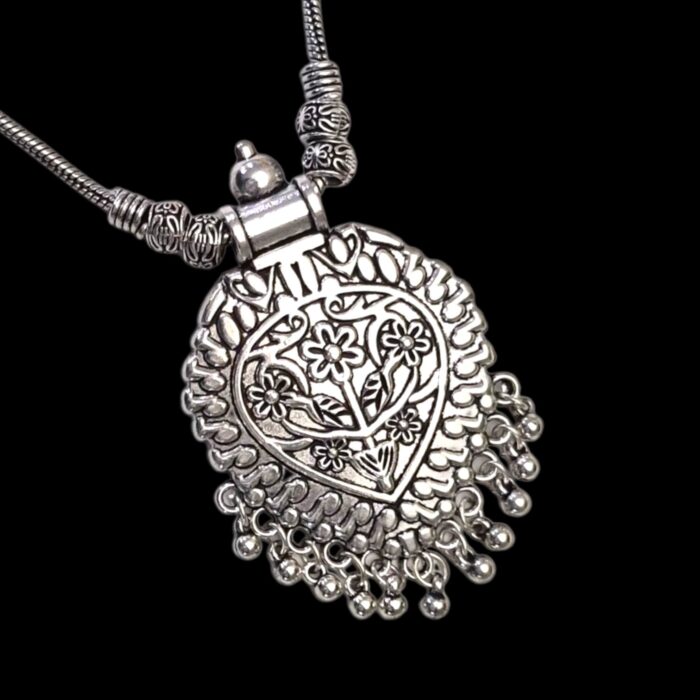 Oxidized Pendant chain necklace - Image 5