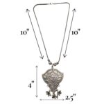 Oxidized Pendant chain necklace - Image 4