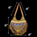 Tassel Handbag Embroidered Deluxe Beaded - Image 4