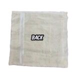 Embroidered Cotton Cushion Cover White | Set of 2 | 15x15 Inch - Image 4