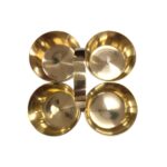 Brass Chowmukh Haldi Kumkum Holder - Big - Image 5