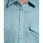 Pathani Suit for Men | Light Blue Kurta Pyjama - Image 2