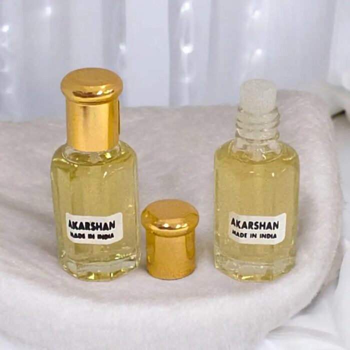 Travel friendly bottles of Akarshan Attar Perfume Oil | Ittar from India