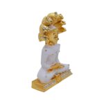 Side profile view of the Bhagwan Parshvanath Idol