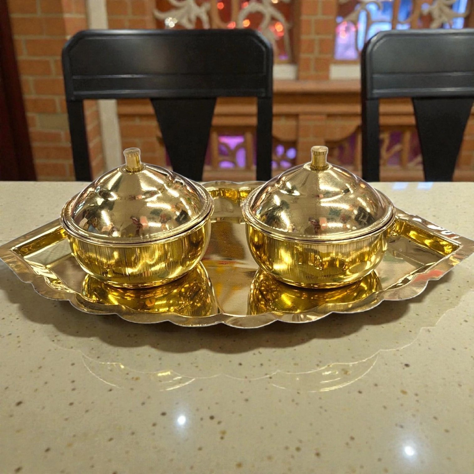 20260117_181335 (2).webp Brass Turmeric Kumkum Barni - 7 inch - Image 1