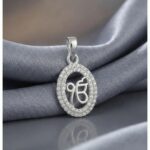Ek Onkar sterling silver pendant | Sikh religious silver pendant