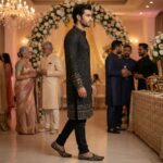 Premium black kurta for evening wear | Ethnic Men wear