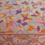 Kaani method Thread work in this faux pashmina stole