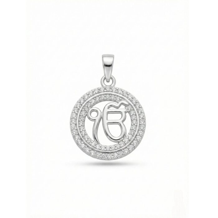 Sterling Silver Ek Onkar Pendant | Unisex design for Children and Adults