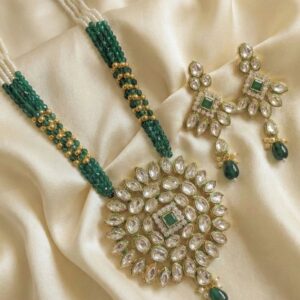 Elegant Swarnika Series Rani Haar Necklace Set | Rani haar set