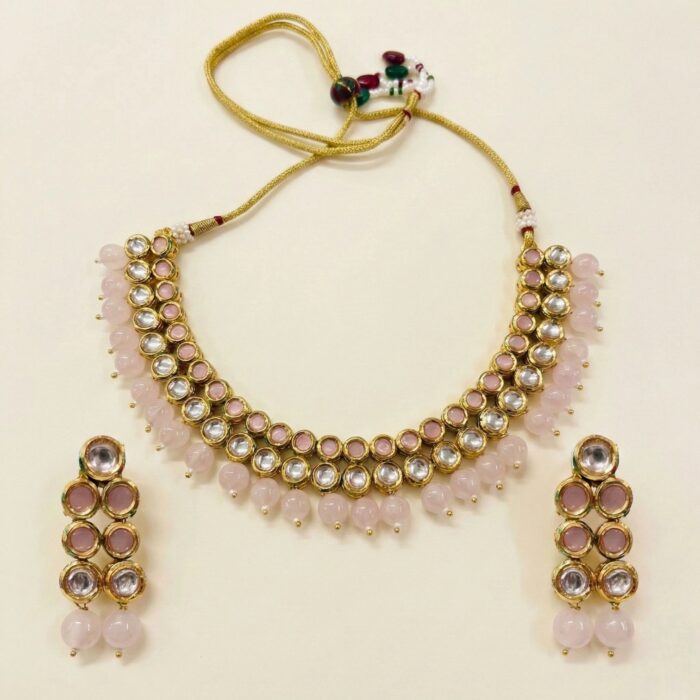 Elara Kundan Earring Set | Swarnika Series - Image 3