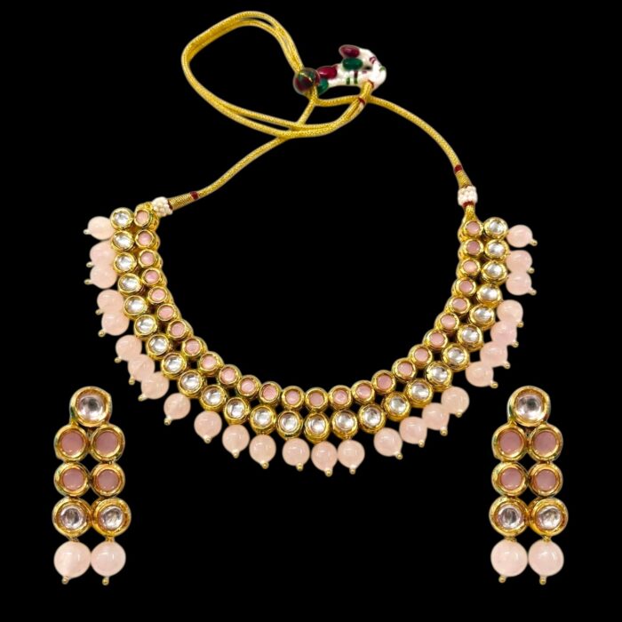 Elara Kundan Earring Set | Swarnika Series - Image 4