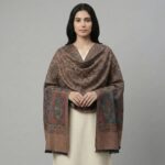 Elegant Kaani thread work stole for ethnic and western outfits