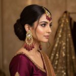 Maang Tikka Earrings Set | Kundan Stone Work | Gold Plated Jewelry | Red