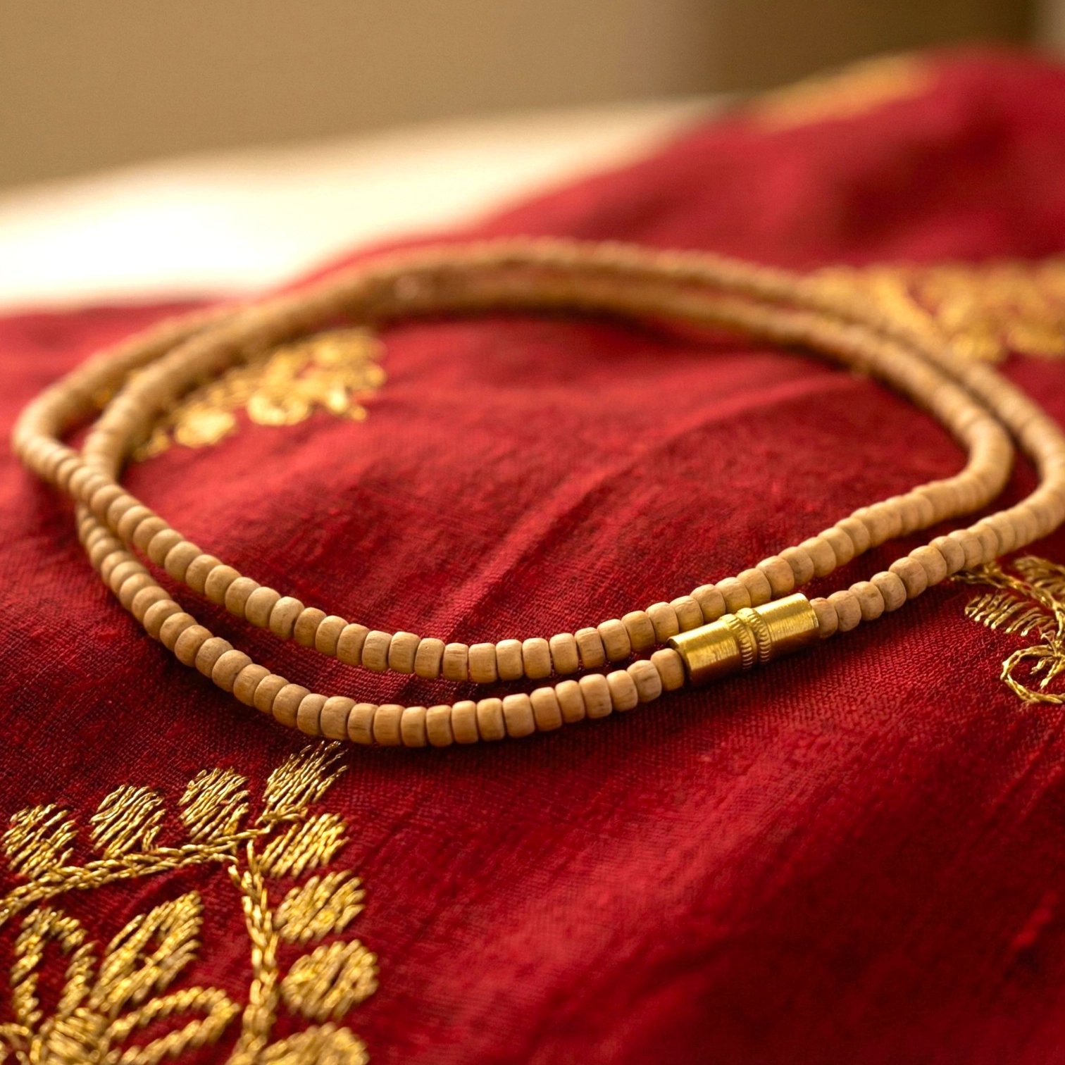 1770325593398.webp Tulsi Kanthi Mala - 2mm beads - Image 1