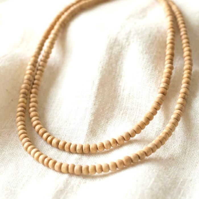 Tulsi Kanthi Mala - 2mm beads - Image 3