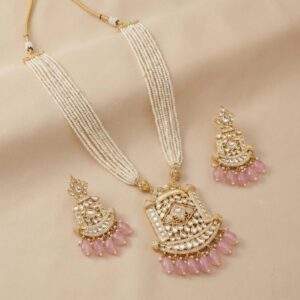 Luxury necklace set for weddings and festive wear